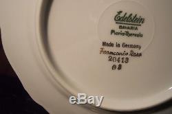 Vintage Edelstein Franconia Rose Fine China Dinnerware Set 89 Pieces Very Nice