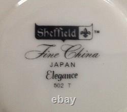 Vintage Elegance Pattern 502 Sheffield Fine China Set for 12