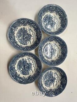 Vintage English Village Salem China Old Staffordshire 20 Piece 5 Place Settings