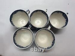 Vintage English Village Salem China Old Staffordshire 20 Piece 5 Place Settings