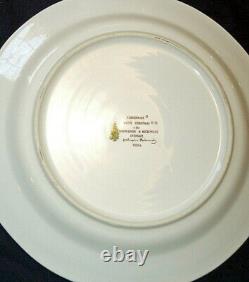 Vintage FARBERWARE White Christmas 95 #391 Dinnerware China set. 48-piece Serv