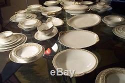Vintage Haviland Limoges Dinnerware Set Schleiger 755 65 Pieces Very Nice