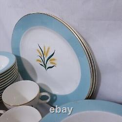 Vintage International DS Viking Dinnerware Set 28 Piece Alliance Tea Wheat MCM