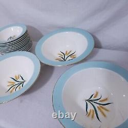 Vintage International DS Viking Dinnerware Set 28 Piece Alliance Tea Wheat MCM