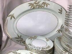 Vintage Japan's Noritake Circa 1950 Complete Ceramic Plates Dinnerware Set of 81