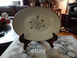 Vintage Lenox Kingsley X-445 Porcelain 2pc. Dinnerware Set16 Platter & 9 Bowl