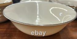 Vintage Lenox Montclair 45 Pc Dinnerware Set Platinum Rim