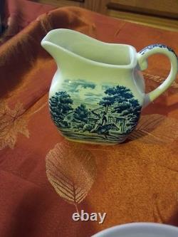 Vintage Liberty Blue Colonial Scenes Lot Of 30