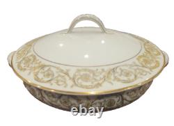 Vintage Limoges GOA France Porcelain Dinnerware Set for 12 Gimbel Brothers 98 pc