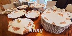 Vintage Limoges Raynaud Dinnerware Set- 60 Pieces