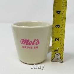 Vintage Mel's Drive-In Restaurant Dinnerware Set Platter Plates Mugs 8 Pc Diner