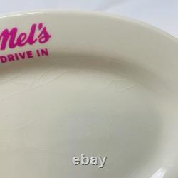 Vintage Mel's Drive-In Restaurant Dinnerware Set Platter Plates Mugs 8 Pc Diner
