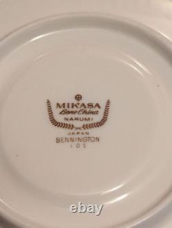 Vintage Mikasa Bennington Narumi 1505 Dinnerware Set 58 Pieces