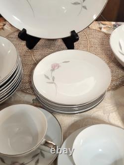Vintage Mikasa China Primrose 8194 Set 8 Place Settings 53 Pcs