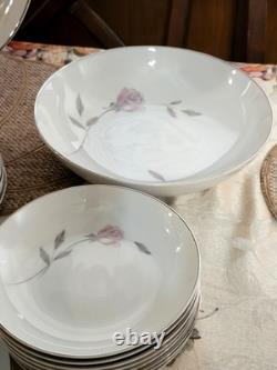Vintage Mikasa China Primrose 8194 Set 8 Place Settings 53 Pcs