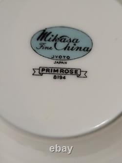 Vintage Mikasa China Primrose 8194 Set 8 Place Settings 53 Pcs
