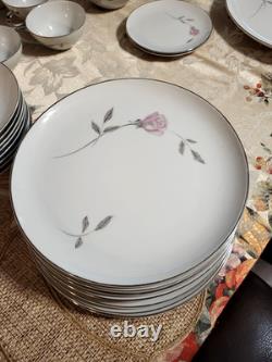 Vintage Mikasa China Primrose 8194 Set 8 Place Settings 53 Pcs