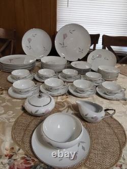 Vintage Mikasa China Primrose 8194 Set 8 Place Settings 53 Pcs