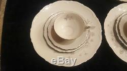 Vintage Mitterteich Bavaria Fragrance Dinnerware Set 24 pcs for 6 Germany