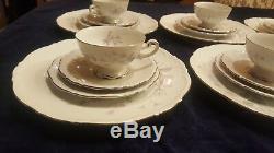 Vintage Mitterteich Bavaria Fragrance Dinnerware Set 24 pcs for 6 Germany