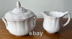 Vintage Motton Gien Faience Dinnerware-set 106 Pieces