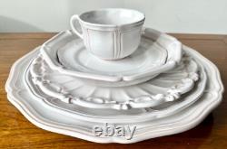 Vintage Motton Gien Faience Dinnerware-set 106 Pieces