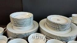 Vintage NORITAKE Mavis Pattern-49 Piece Dinnerware Set