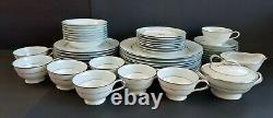 Vintage NORITAKE Mavis Pattern-49 Piece Dinnerware Set