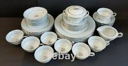 Vintage NORITAKE Mavis Pattern-49 Piece Dinnerware Set