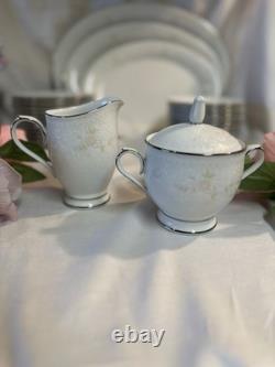 Vintage Noritake Casablanca #6842 fine porcelain dinnerware