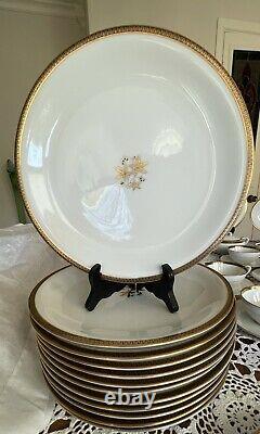 Vintage Noritake-Goldston 5595 -Beautiful Dinnerware- 12 Place Setting- 82 Pc