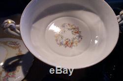 Vintage Noritake M Scalloped Edge Fine China Dinnerware Set 95 Pieces Extra Nice