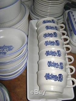 Vintage Pfaltzgraff Yorktown Dinnerware Stoneware Blue 51 Plate Bowl Casserole