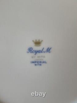 Vintage Royal M by Mita Imperial Japan China 93 Piece Dinnerware Set