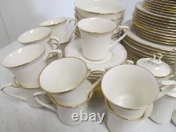 Vintage Set Noritake Fine China #7719 Gold Cove Made In Japan 73 Pieces