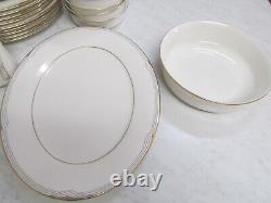 Vintage Set Noritake Fine China #7719 Gold Cove Made In Japan 73 Pieces