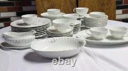 Vintage Set of 59 Gold Standard Porcelain Pieces Serving For 8 Plus Japan