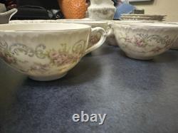 Vintage Theodore Haviland Yvonne China Porcelain Dinnerware 27 Pc. Set America
