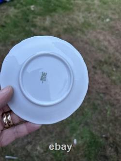Vintage Wawel Poland Garden Rose China Dinnerware Complete Set Of 8 New In Box