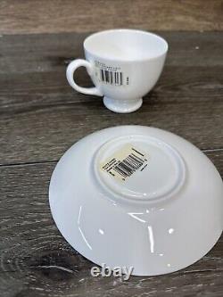 Vintage Wedgwood White China 5 Pc Place Setting