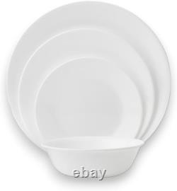 Vitrelle 18-Piece Service for 6 Dinnerware Set Triple Layer Glass