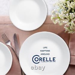 Vitrelle 18-Piece Service for 6 Dinnerware Set Triple Layer Glass and Chip Resis