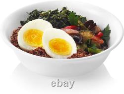 Vitrelle 18-Piece Service for 6 Dinnerware Set Triple Layer Glass and Chip Resis