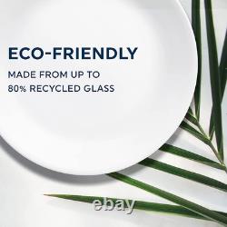 Vitrelle 18-Piece Service for 6 Dinnerware Set Triple Layer Glass and Chip Resis