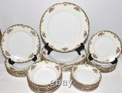 Vtg 30pc Set Noritake Vasona China 6-5pc Place Settings Dinnerware Service for 6