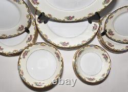 Vtg 30pc Set Noritake Vasona China 6-5pc Place Settings Dinnerware Service for 6