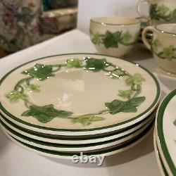 Vtg Franciscan Ivy From I Love Lucy 33 Piece Dinner, Salad, fruit, bread, cup/saucer