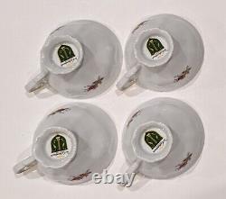 W Eschenbach, Briar Rose Fine China 5 Pc Setting, 20 pcs Bavaria Germany Vintage