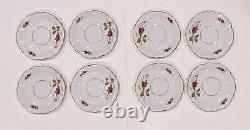 W Eschenbach, Briar Rose Fine China 5 Pc Setting, 20 pcs Bavaria Germany Vintage