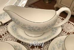 WEDGWOOD- Bone China- WYNDHAM R4630 DINNERWARE SET For 8 47 Pieces